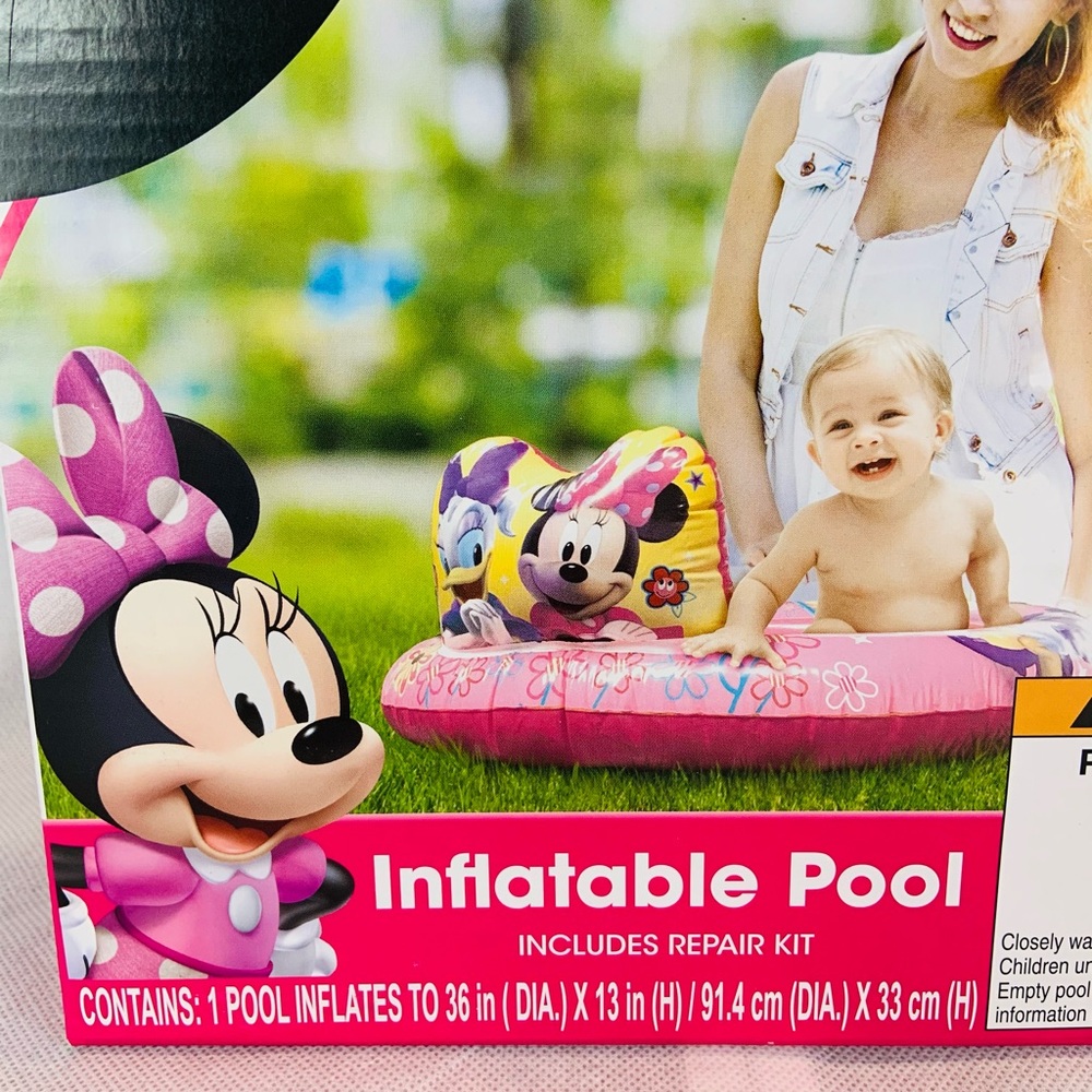Brand New Minnie Mouse Inflatable Pool - Picture 2 of 4
